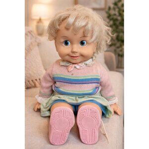 Vintage Playmates toys 1985 Cricket Cassette Tape Player Doll Untested